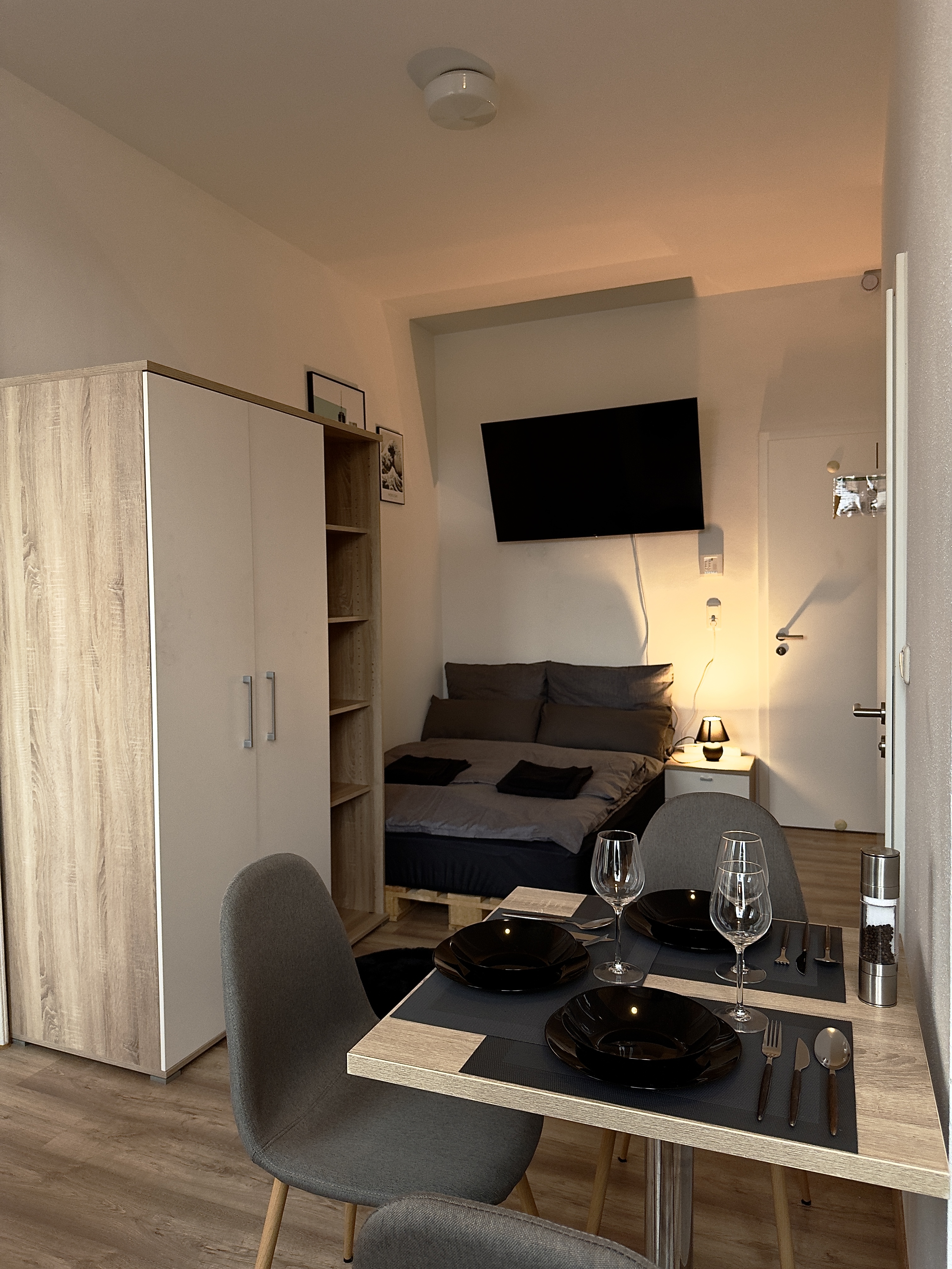 Wohnung 21 – Wohnbereich mit Tageslicht
